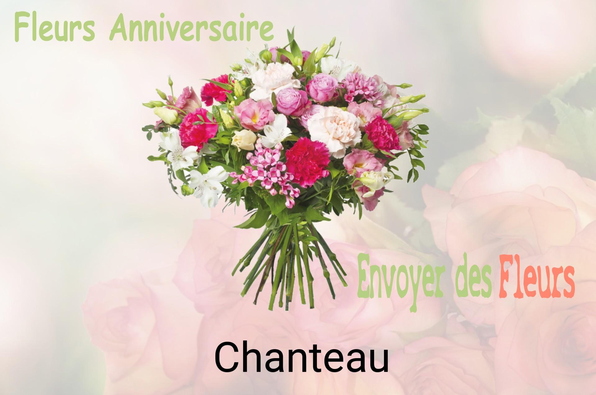 Bouquet de fleurs d’anniversaire livré à Chanteau