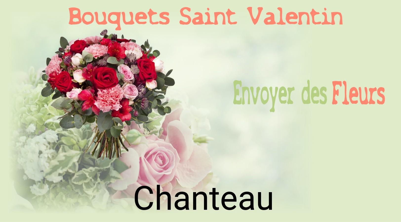Roses de Saint-Valentin livrées à Chanteau