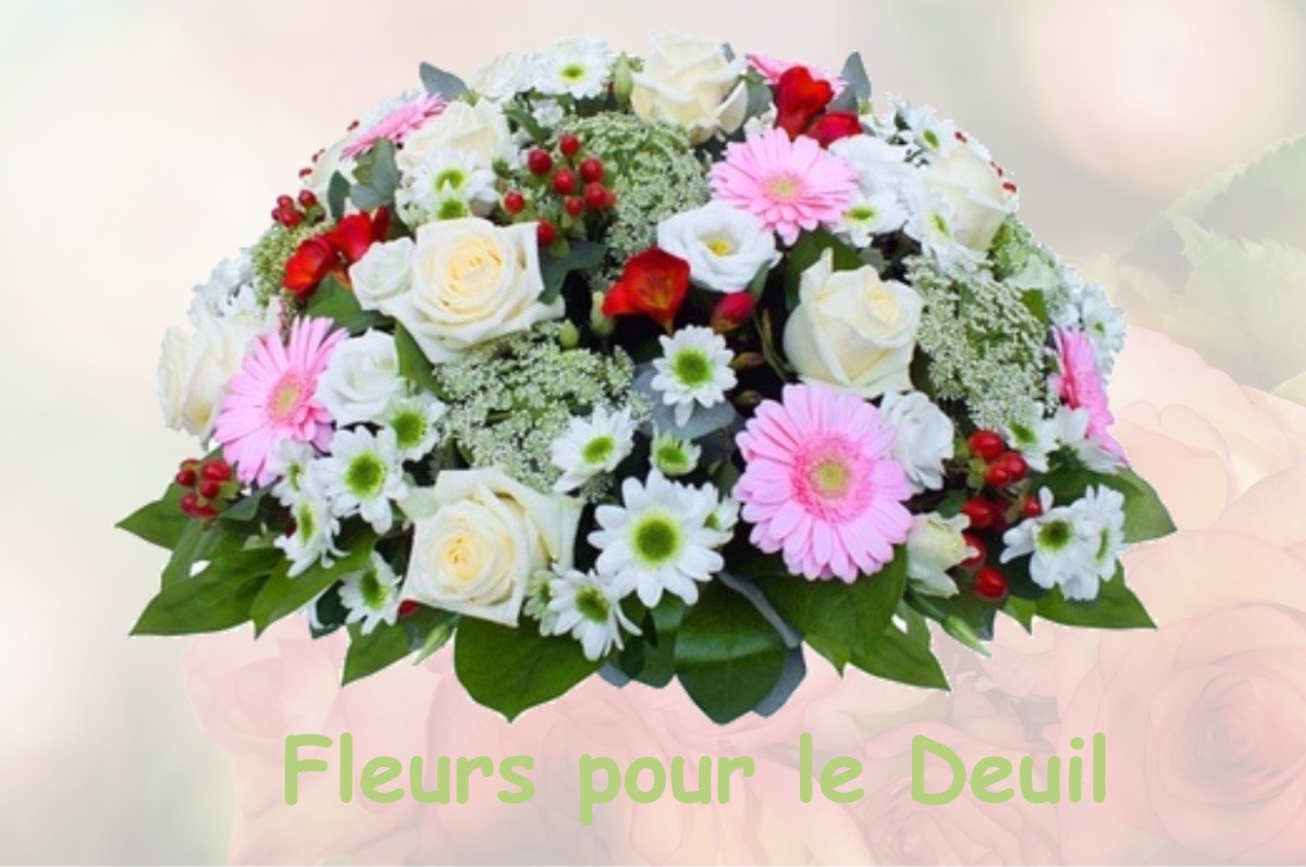 fleurs deuil CHANTEAU